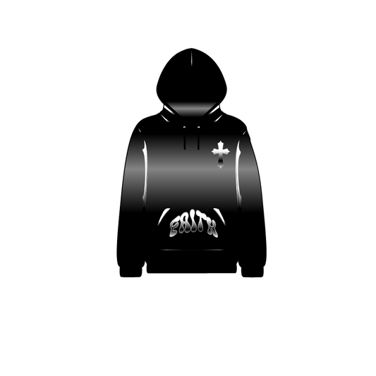 Black N grey Hoodie